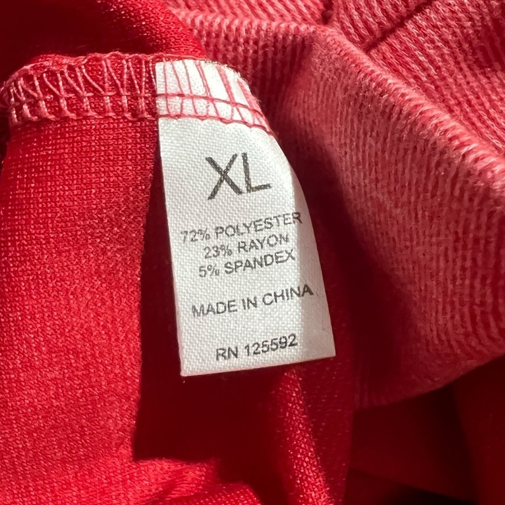 Casual and Lightweight Red Hooded Sweatshirt
Dress, size XL - Picture 9 of 15